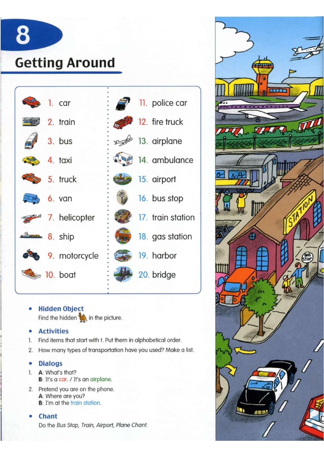Longman Children's Picture Dictionary 正文截图 8