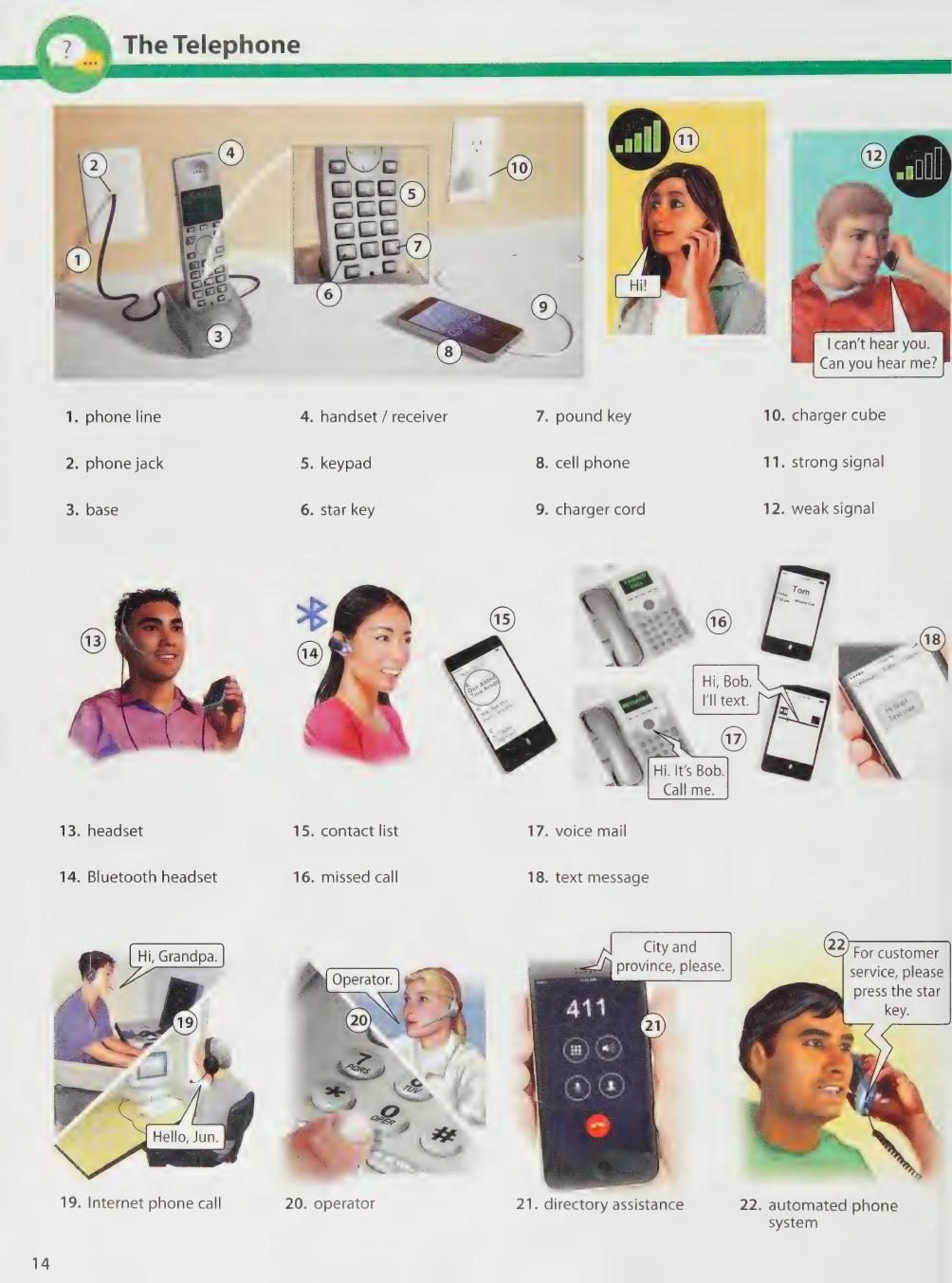 Oxford Picture Dictionary 正文截图 7