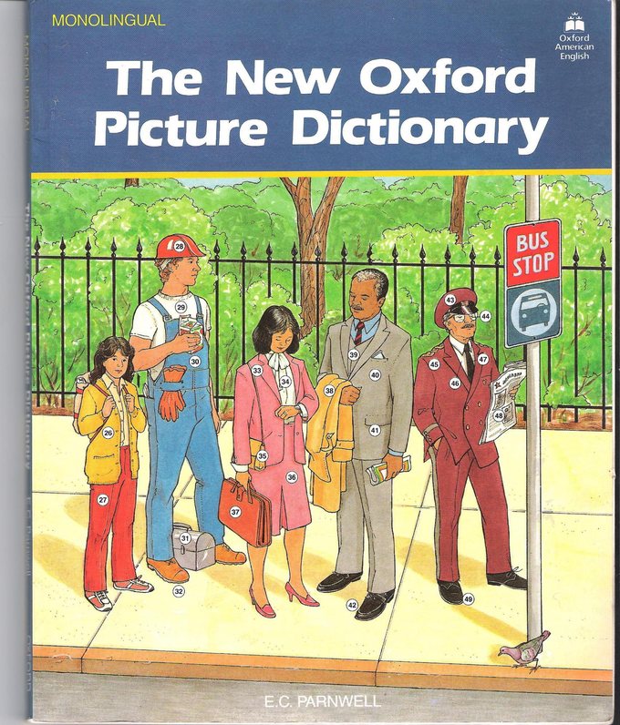 The New Oxford Picture Dictionary 封面