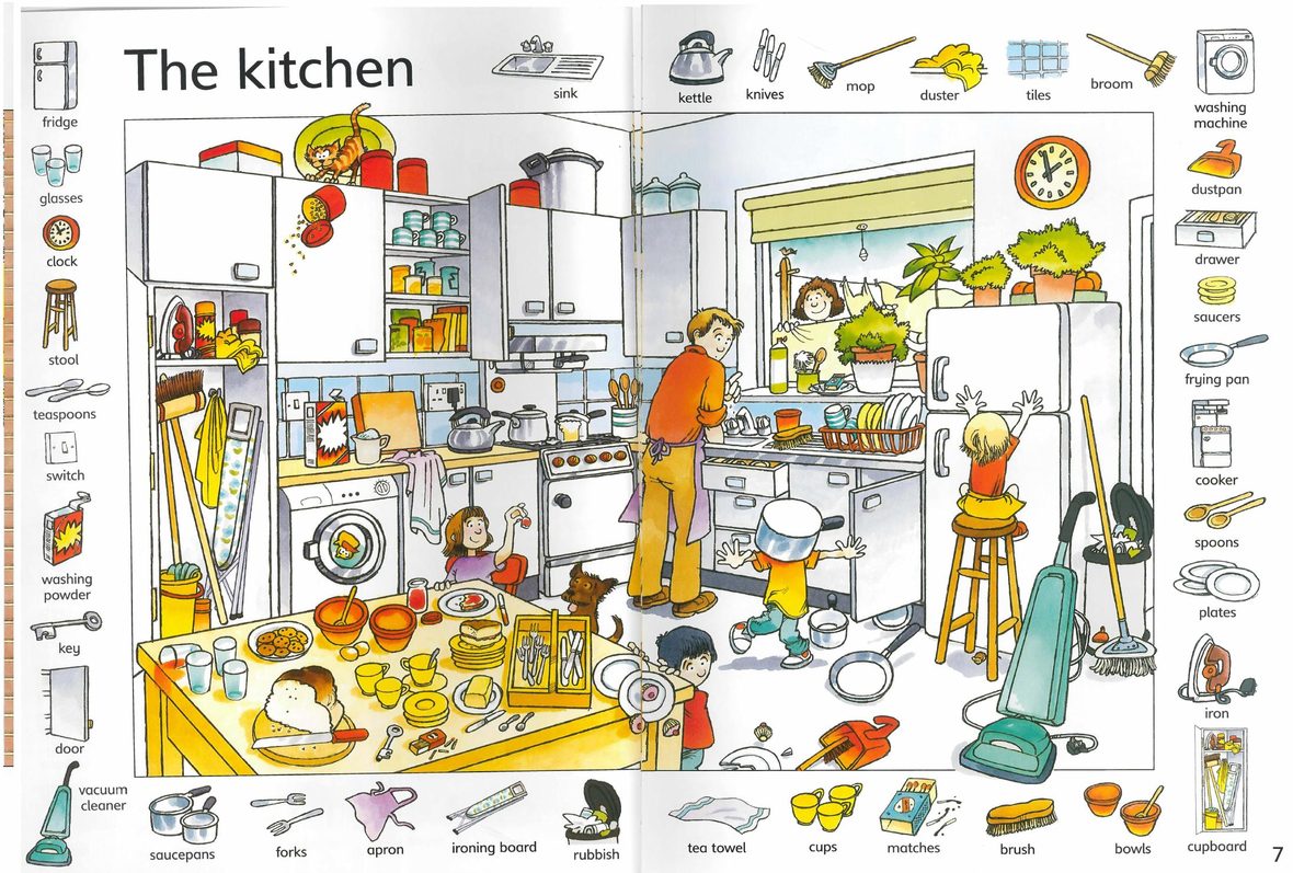 The Usborne First Thousand Words in English 正文截图 2