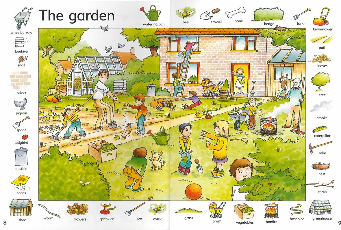 The Usborne First Thousand Words in English 正文截图 3