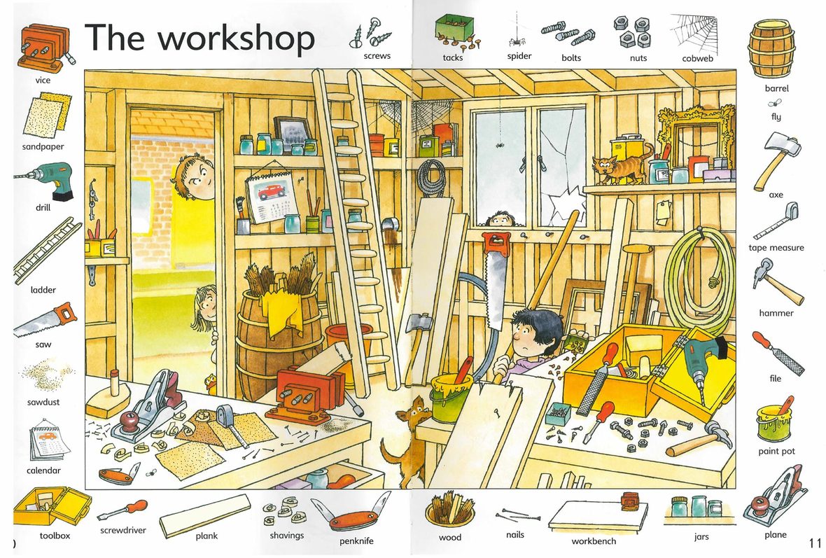 The Usborne First Thousand Words in English 正文截图 4