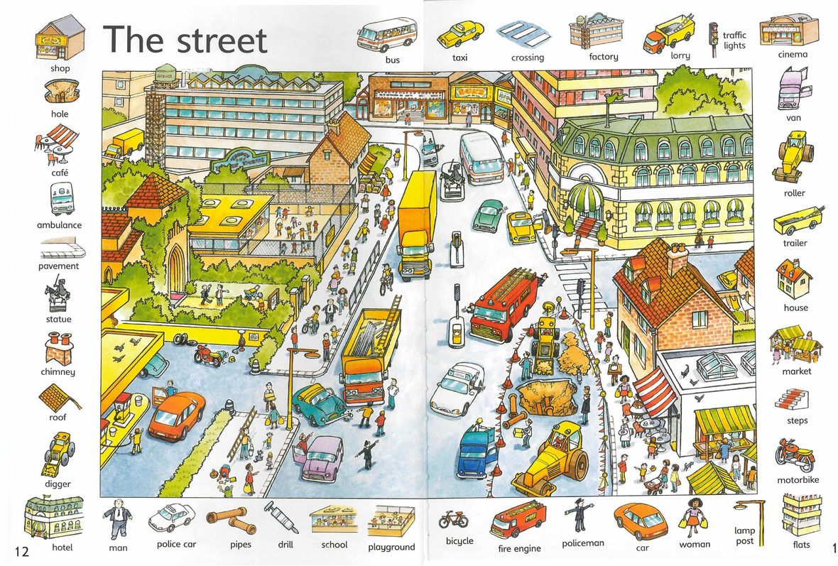 The Usborne First Thousand Words in English 正文截图 5