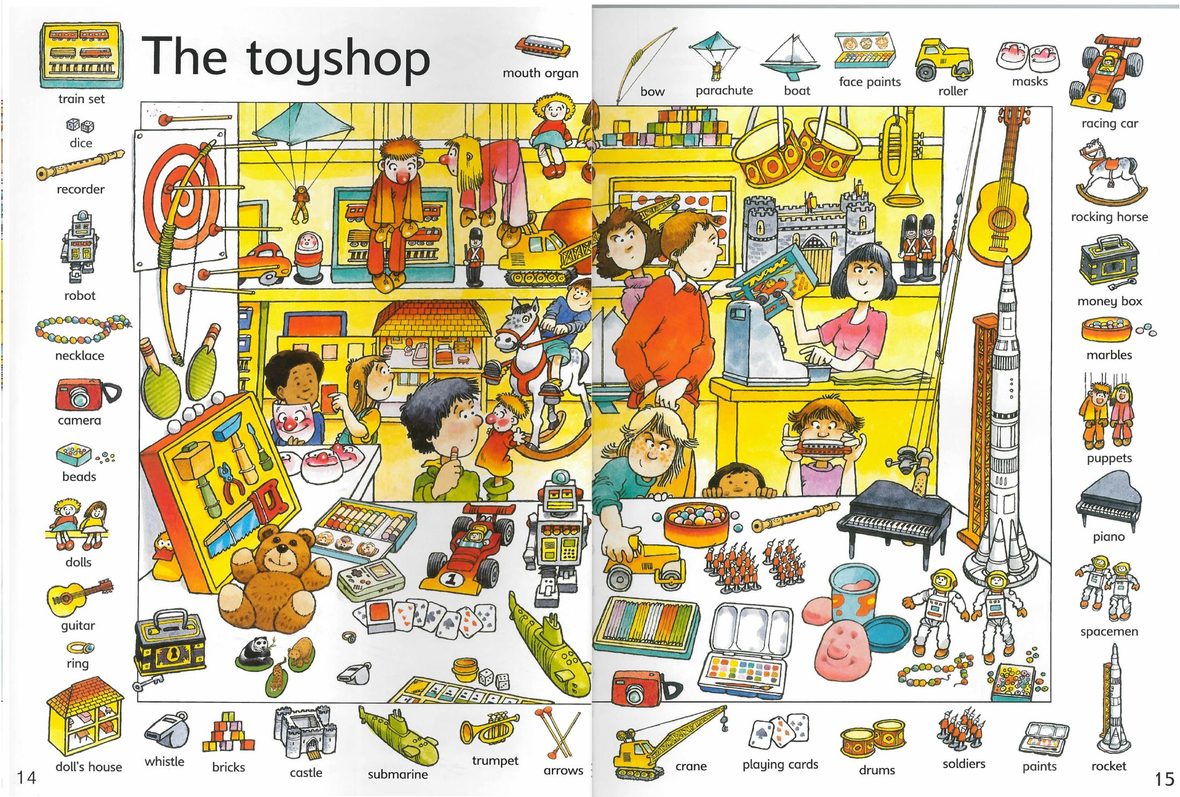The Usborne First Thousand Words in English 正文截图 6