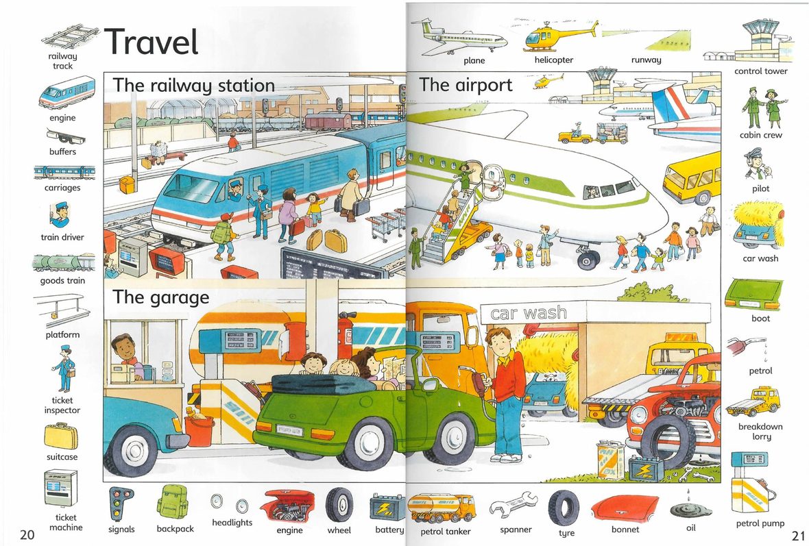 The Usborne First Thousand Words in English 正文截图 9