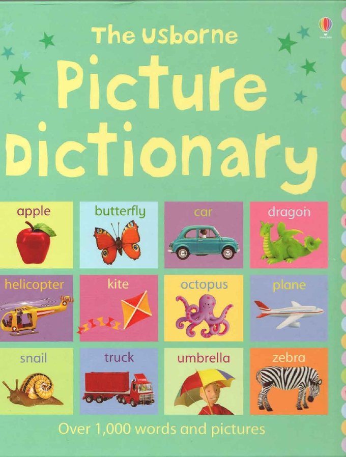 The Usborne Picture Dictionary 封面