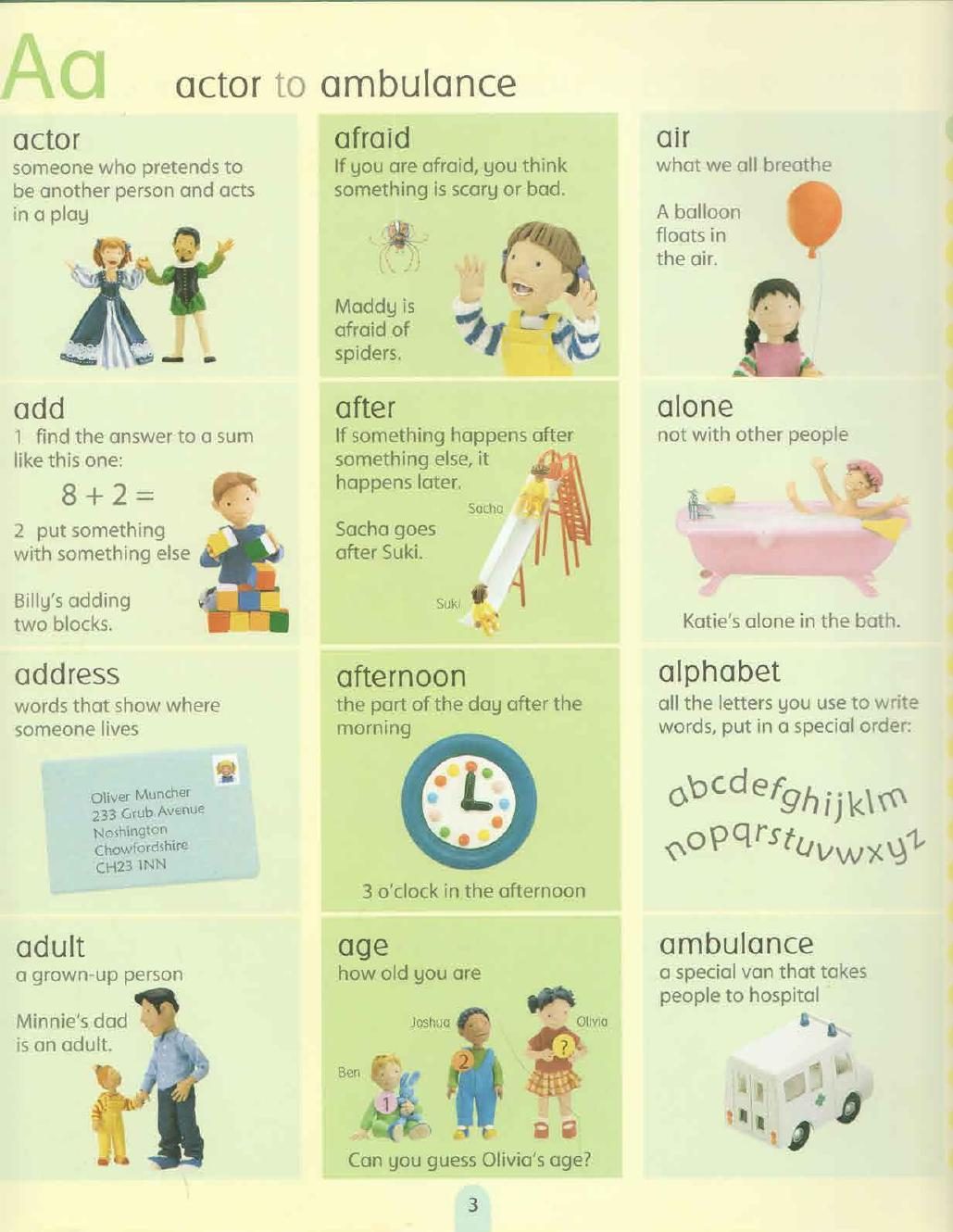 The Usborne Picture Dictionary 正文截图 1