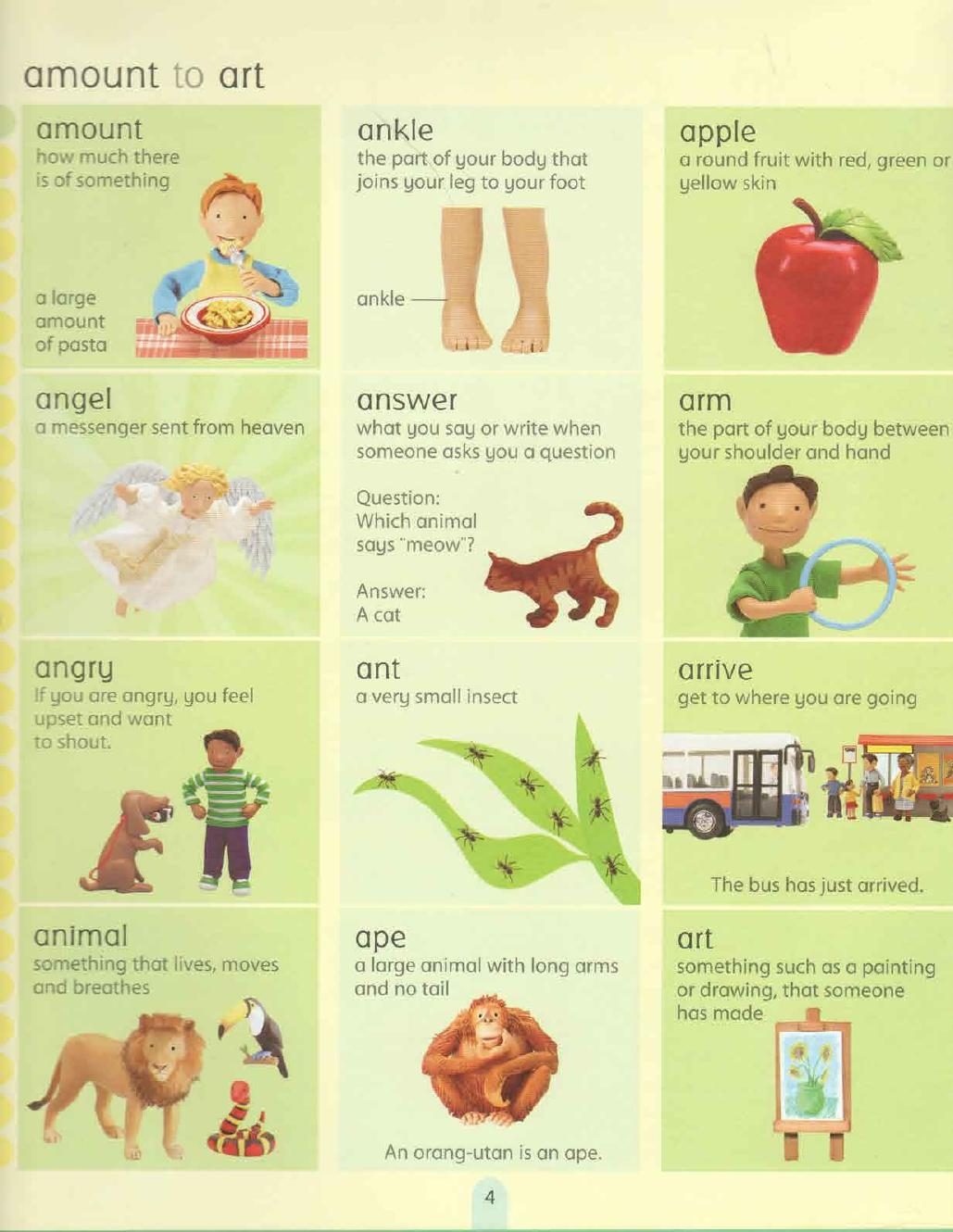 The Usborne Picture Dictionary 正文截图 2