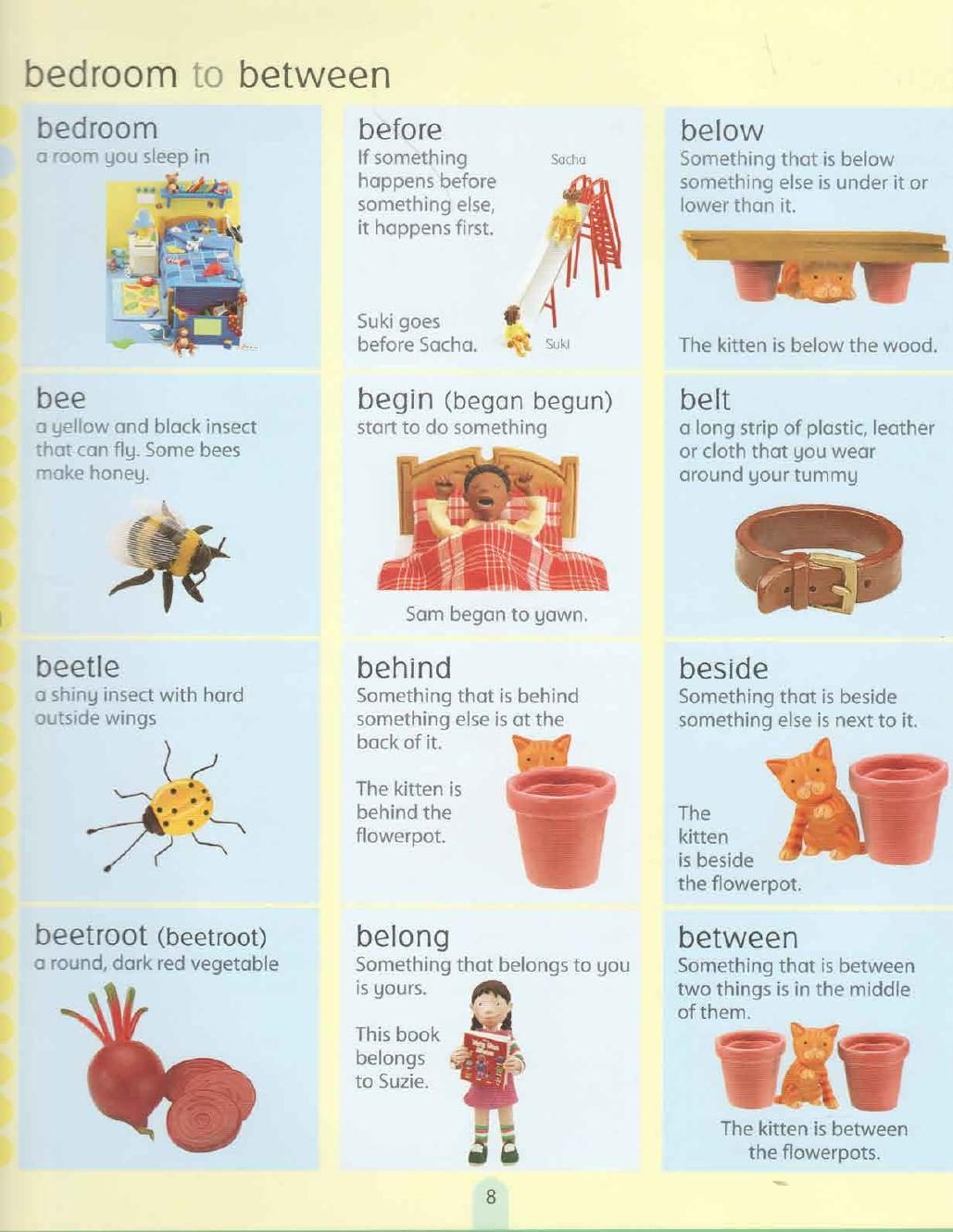 The Usborne Picture Dictionary 正文截图 6