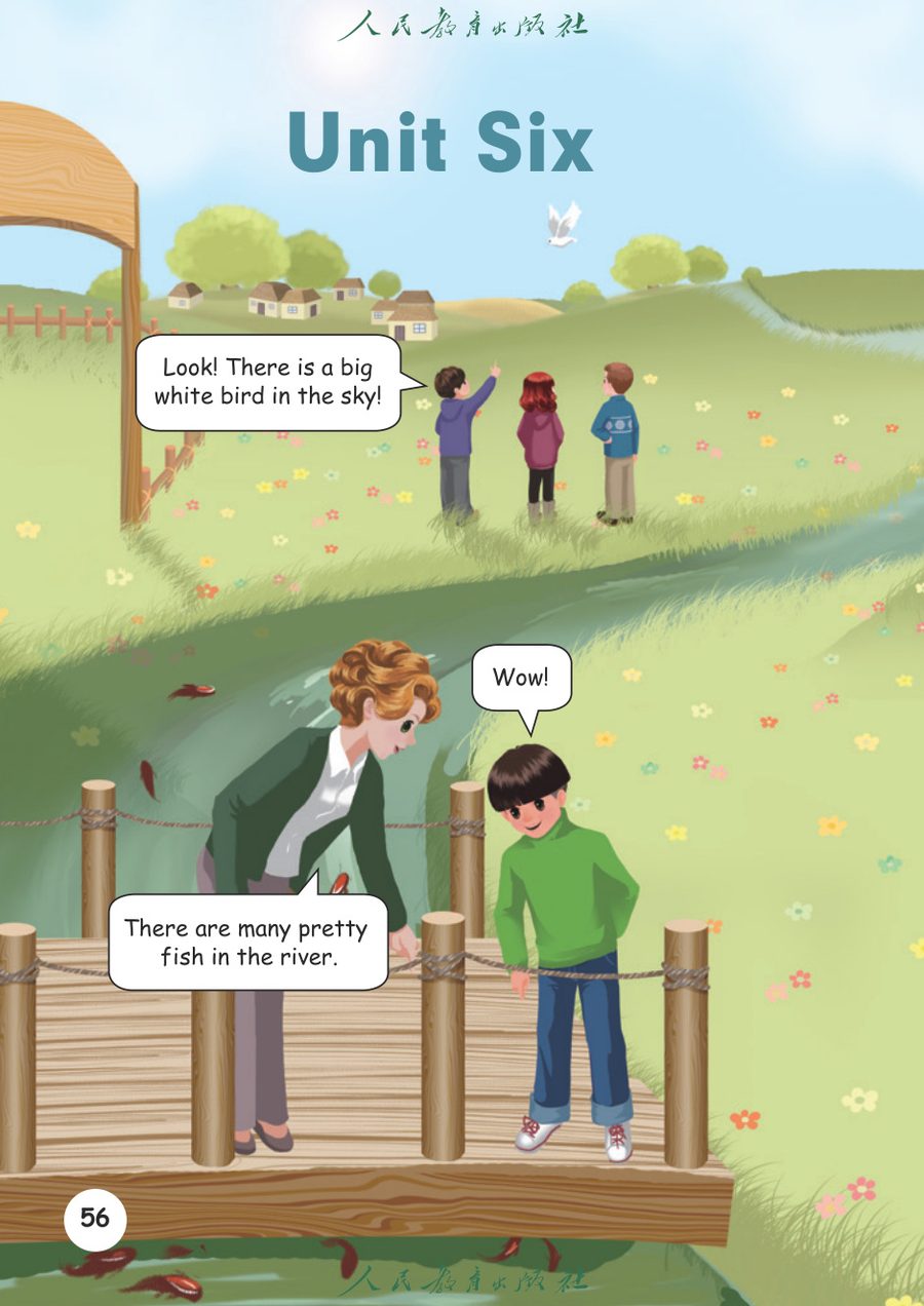 Unit 6 In a nature park 教材截图